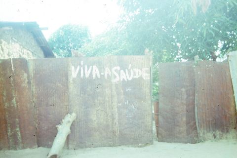 DW worked with OMA (Angola women's organization) on this project to build latrines.