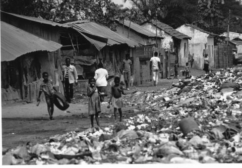 Like other services; the systems do not penetrate the musseque; creating severe health problems.