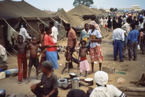 Refugees from Caxito were relocated to Luanda as part of this program. 