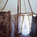 A camp for displaced persons as a result of South Arican incursions during the war. DW worked in partnership with the Angola Secretariat of State for Social Affairs (SEAS) and OMA (Angola women's organization) on the project.