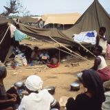Refugees from Caxito were relocated to Luanda as part of this program. 