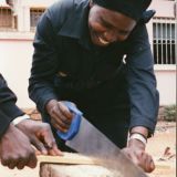 Workshop for building mobility aids for handicapped individuals. 
Workshop for building mobility aids for disabled individuals; run in partnership with the Angola Secretariat of State for Social Affairs (SEAS).