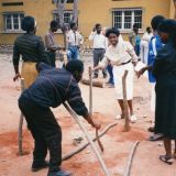 Workshop for building mobility aids for handicapped individuals. 
Workshop for building mobility aids for disabled individuals; run in partnership with the Angola Secretariat of State for Social Affairs (SEAS).