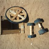 Workshop for building mobility aids for handicapped individuals. 
Workshop for building mobility aids for disabled individuals; run in partnership with the Angola Secretariat of State for Social Affairs (SEAS).